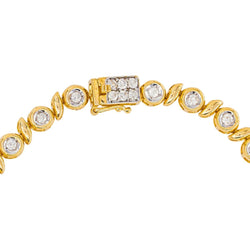 Bracelet Or jaune Diamant - Castafiore