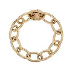 Bracelet or jaune maille forçat - Castafiore