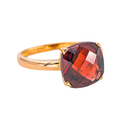 Bracelet Or rose Grenat - Castafiore