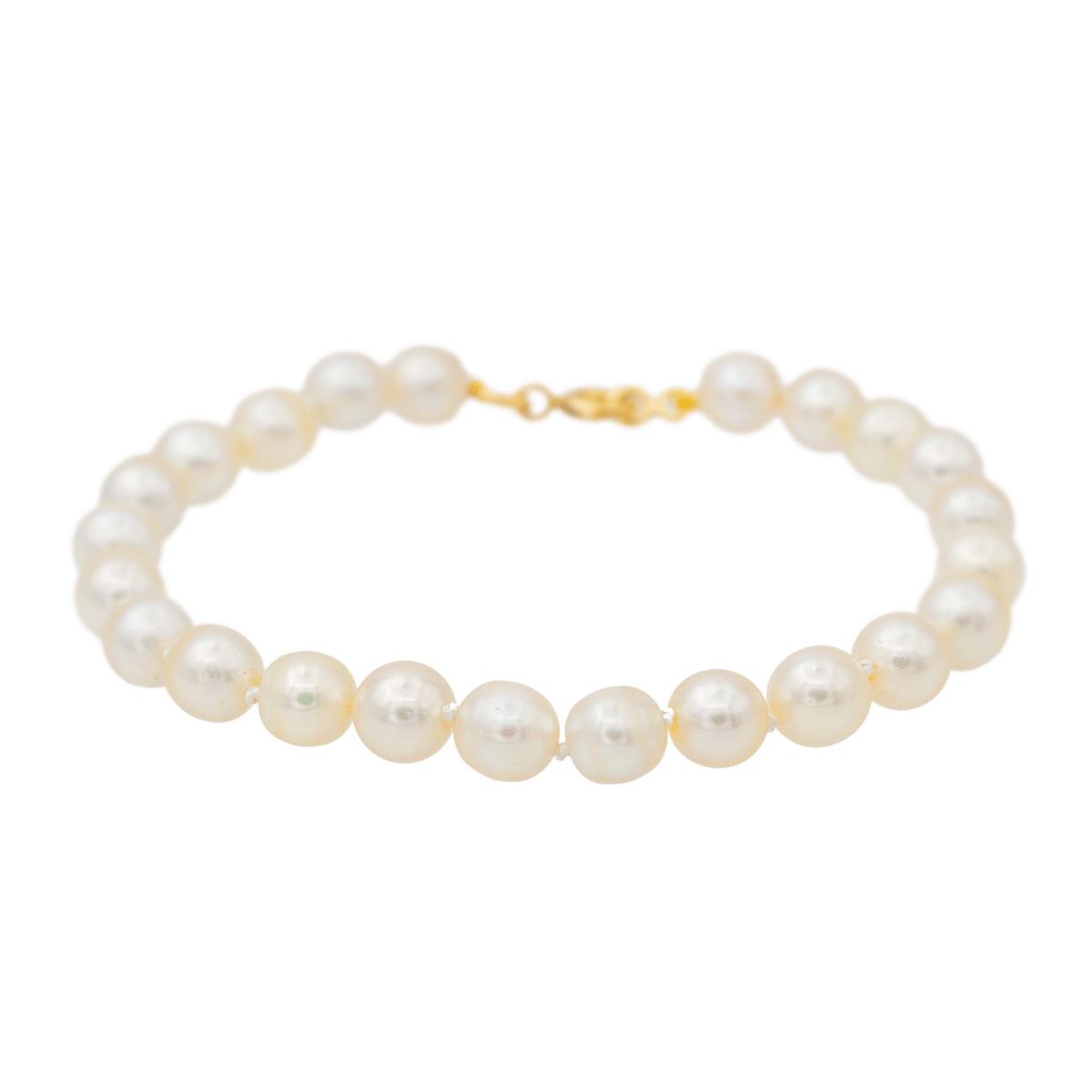 Bracelet Perles en or jaune - Castafiore