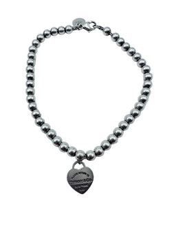 Bracelet Perles TIFFANY & CO. "Return to Tiffany" en argent - Castafiore
