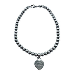 Bracelet Perles TIFFANY & CO. "Return to Tiffany" en argent - Castafiore