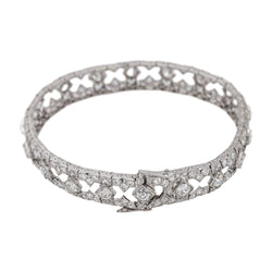 Bracelet Platine Diamant - Castafiore