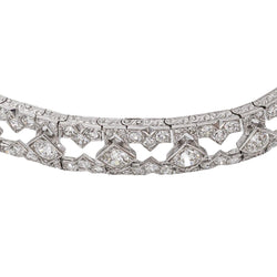 Bracelet Platine Diamant - Castafiore