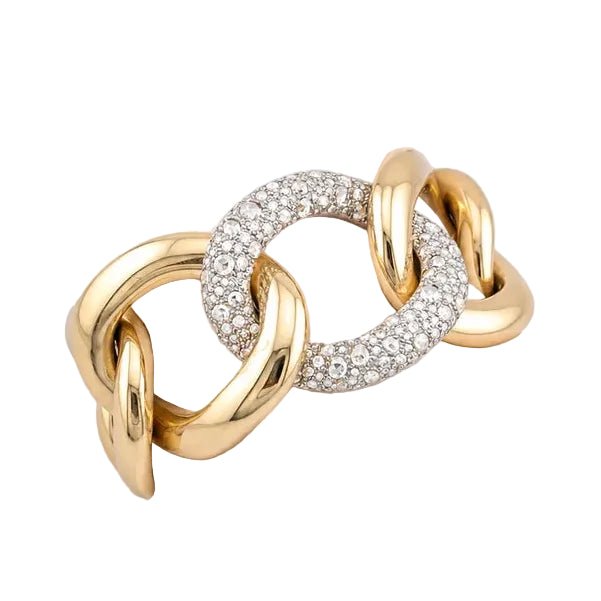Bracelet POMELLATO "Tango" en or jaune et diamants - Castafiore