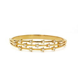 Bracelet rigide - Or & Diamants - Castafiore