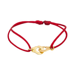 Bracelet Souple DINH VAN "Menottes R10" en or jaune - Castafiore