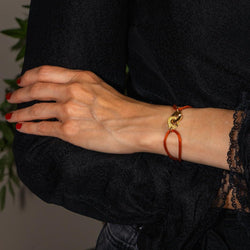 Bracelet Souple DINH VAN "Menottes R12" en or jaune et saphirs - Castafiore
