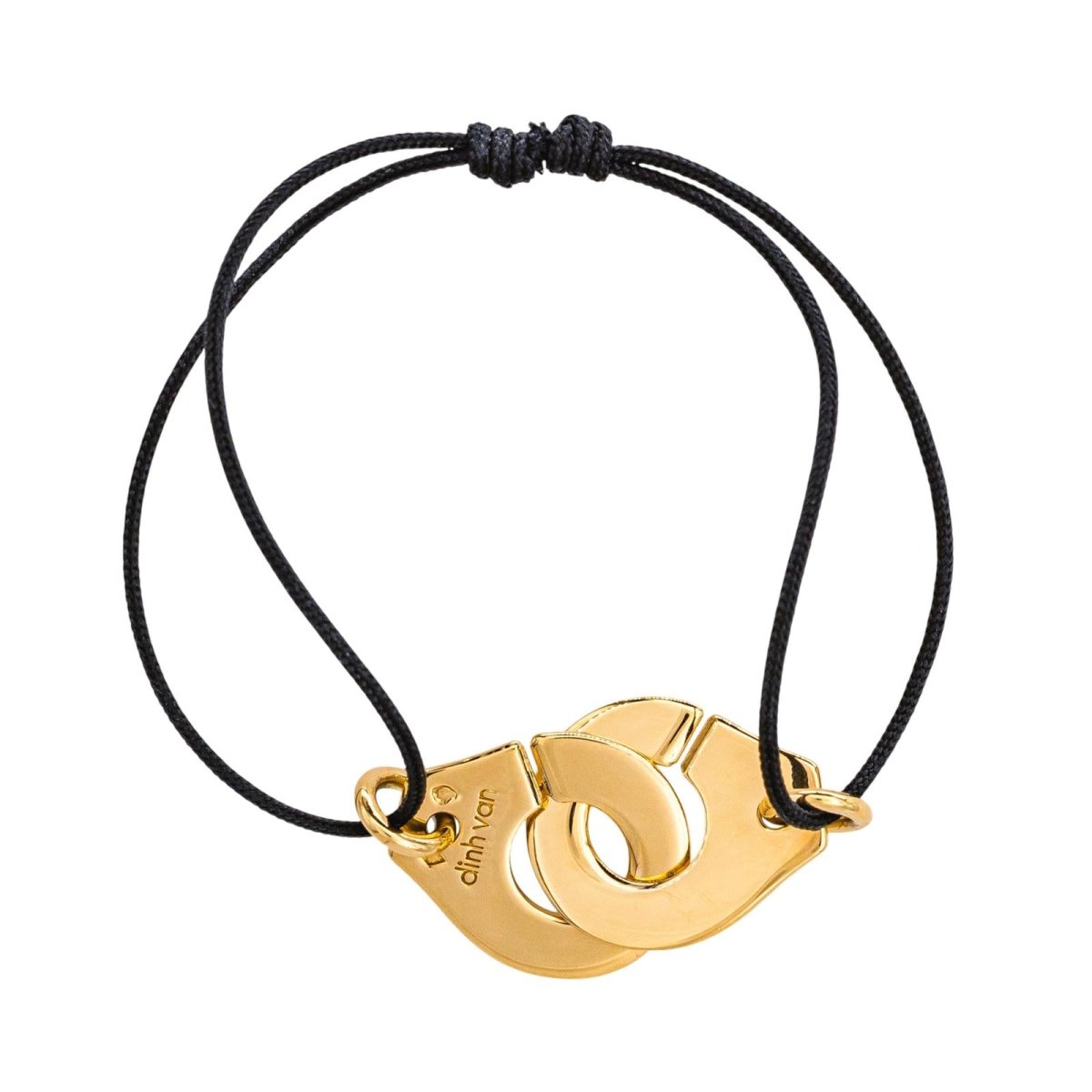 Bracelet Souple DINH VAN "Menottes R15" en or jaune - Castafiore
