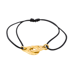 Bracelet Souple DINH VAN "R10" en or jaune - Castafiore