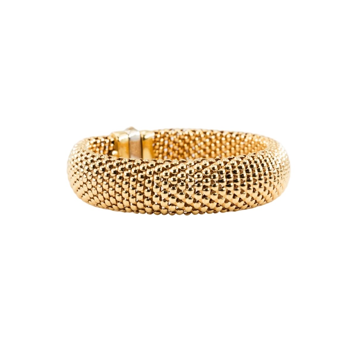 Bracelet Souple en or blanc et or jaune - Castafiore