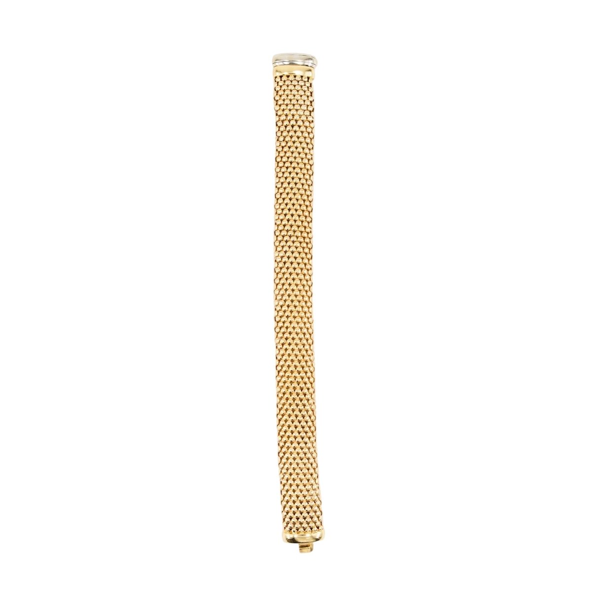 Bracelet Souple en or blanc et or jaune - Castafiore