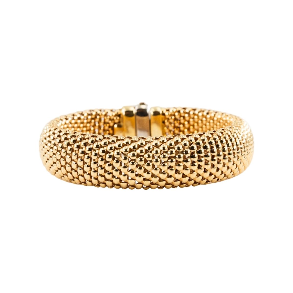 Bracelet Souple en or blanc et or jaune - Castafiore