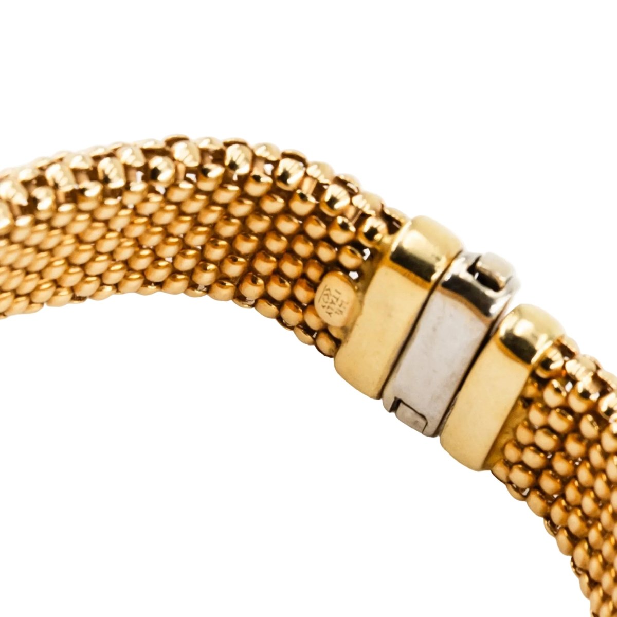 Bracelet Souple en or blanc et or jaune - Castafiore