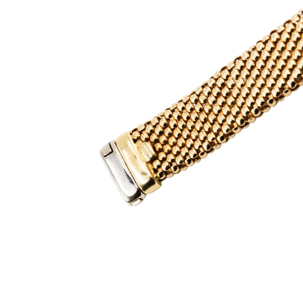 Bracelet Souple en or blanc et or jaune - Castafiore