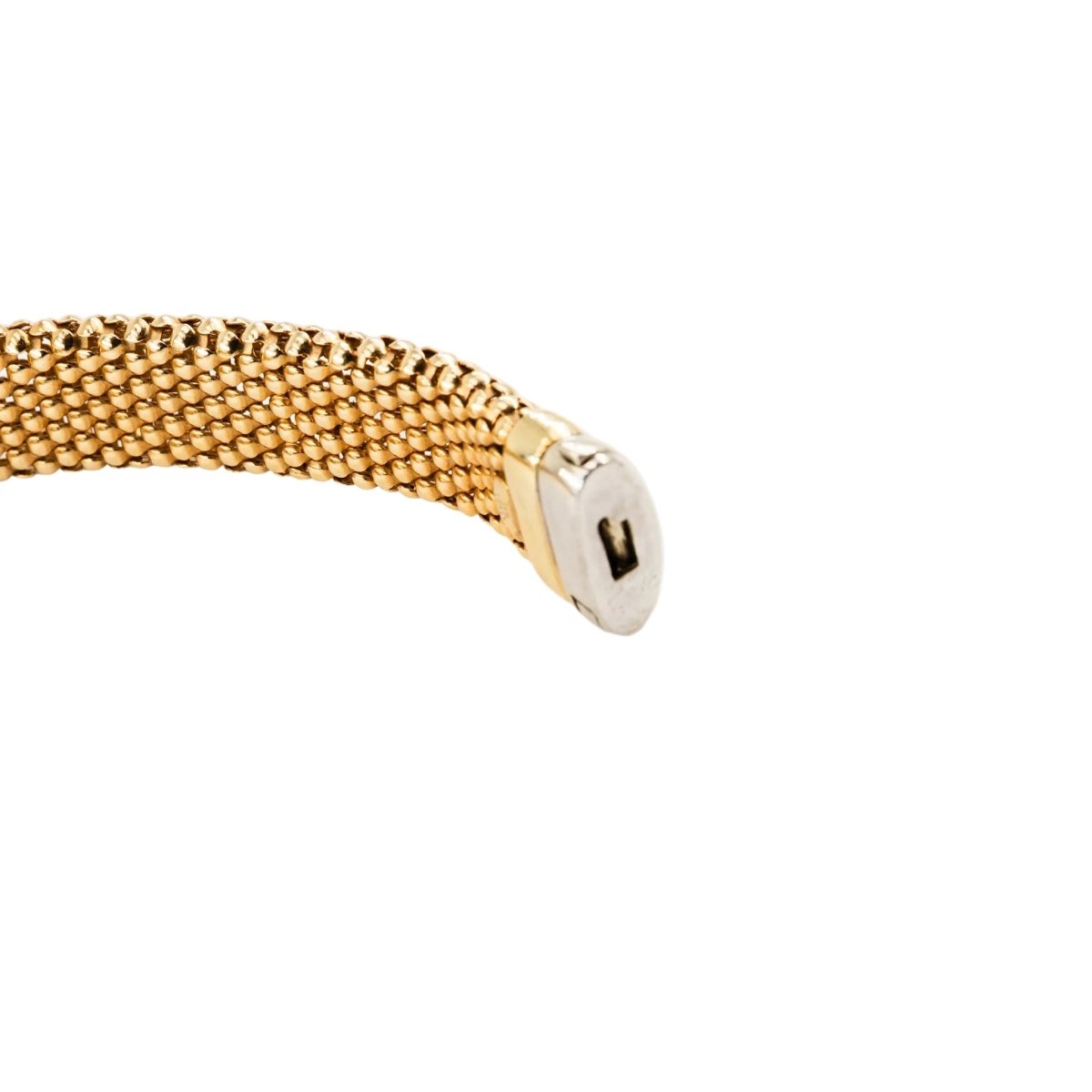 Bracelet Souple en or blanc et or jaune - Castafiore