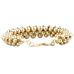 Bracelet Souple en or jaune, or blanc et or rose - Castafiore