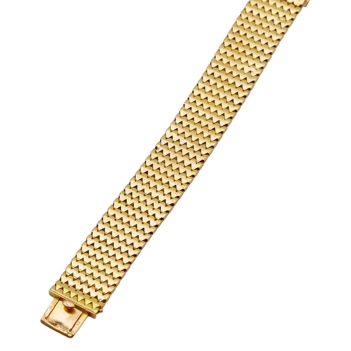 Bracelet Souple en or jaune, platine, rubis et diamants - Castafiore