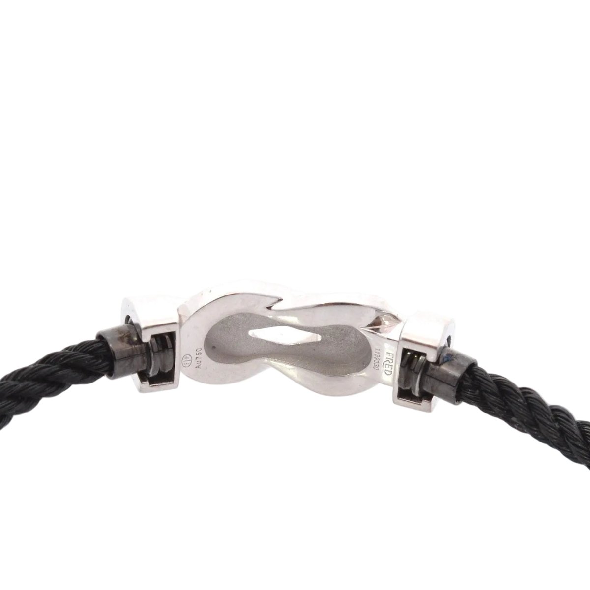 Bracelet Souple FRED "Chance Infinie" en or blanc et diamants - Castafiore