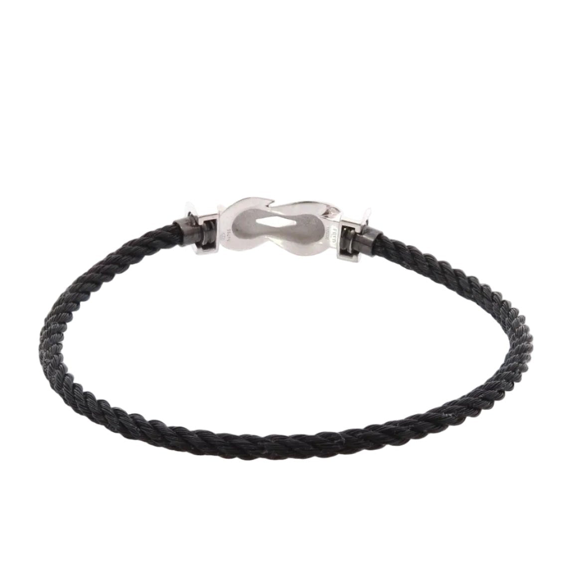 Bracelet Souple FRED "Chance Infinie" en or blanc et diamants - Castafiore