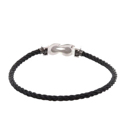 Bracelet Souple FRED "Chance Infinie" en or blanc et diamants - Castafiore