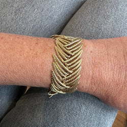 Bracelet Souple MAUBOUSSIN en or jaune - Castafiore
