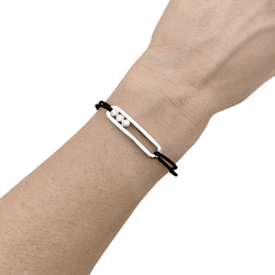 Bracelet Souple MESSIKA "Messika Care(s)" en or blanc et diamants - Castafiore
