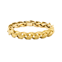 Bracelet Souple VAN CLEEF & ARPELS en or jaune - Castafiore