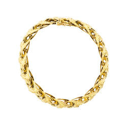 Bracelet Souple VAN CLEEF & ARPELS en or jaune - Castafiore