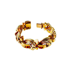 Bracelet Tank en or jaune - Castafiore