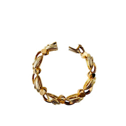 Bracelet Tank en or jaune - Castafiore