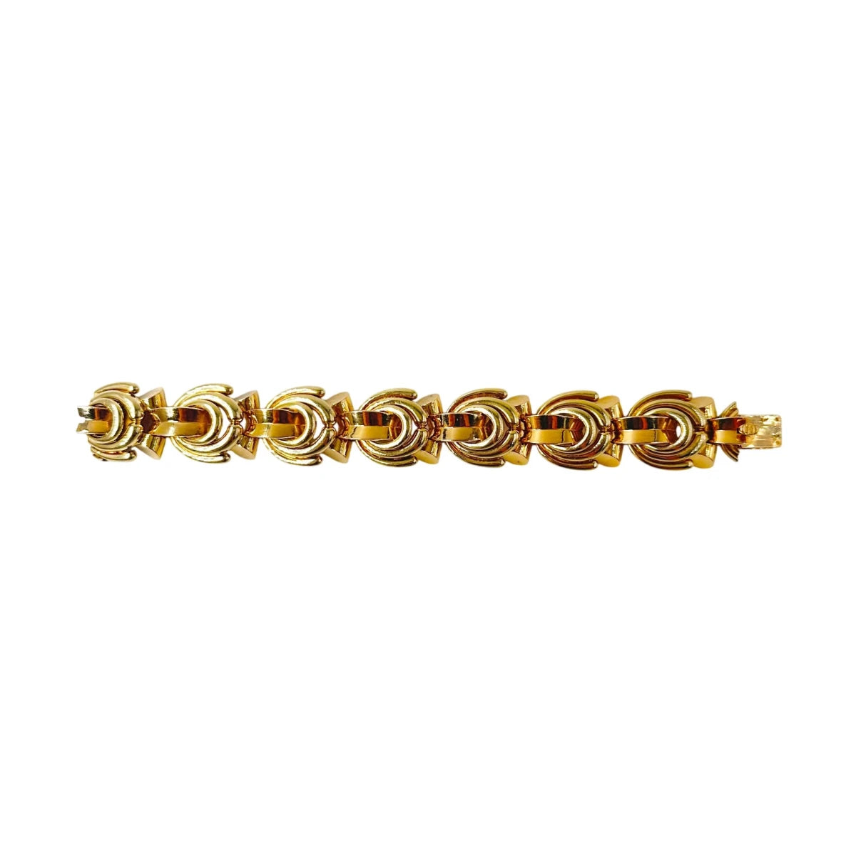 Bracelet Tank en or jaune - Castafiore