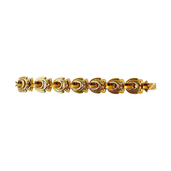 Bracelet Tank en or jaune - Castafiore