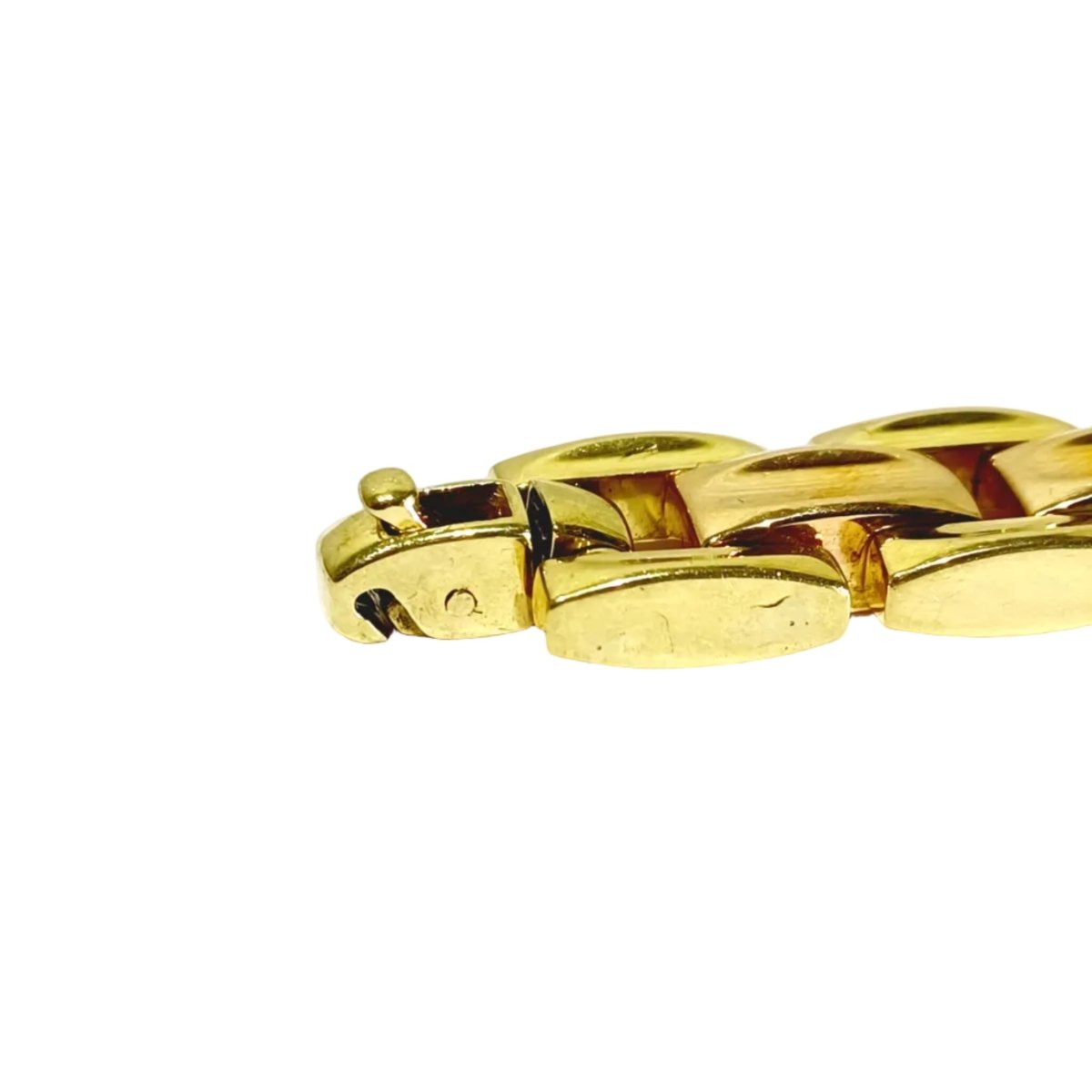 Bracelet Tank en or jaune et or rose - Castafiore