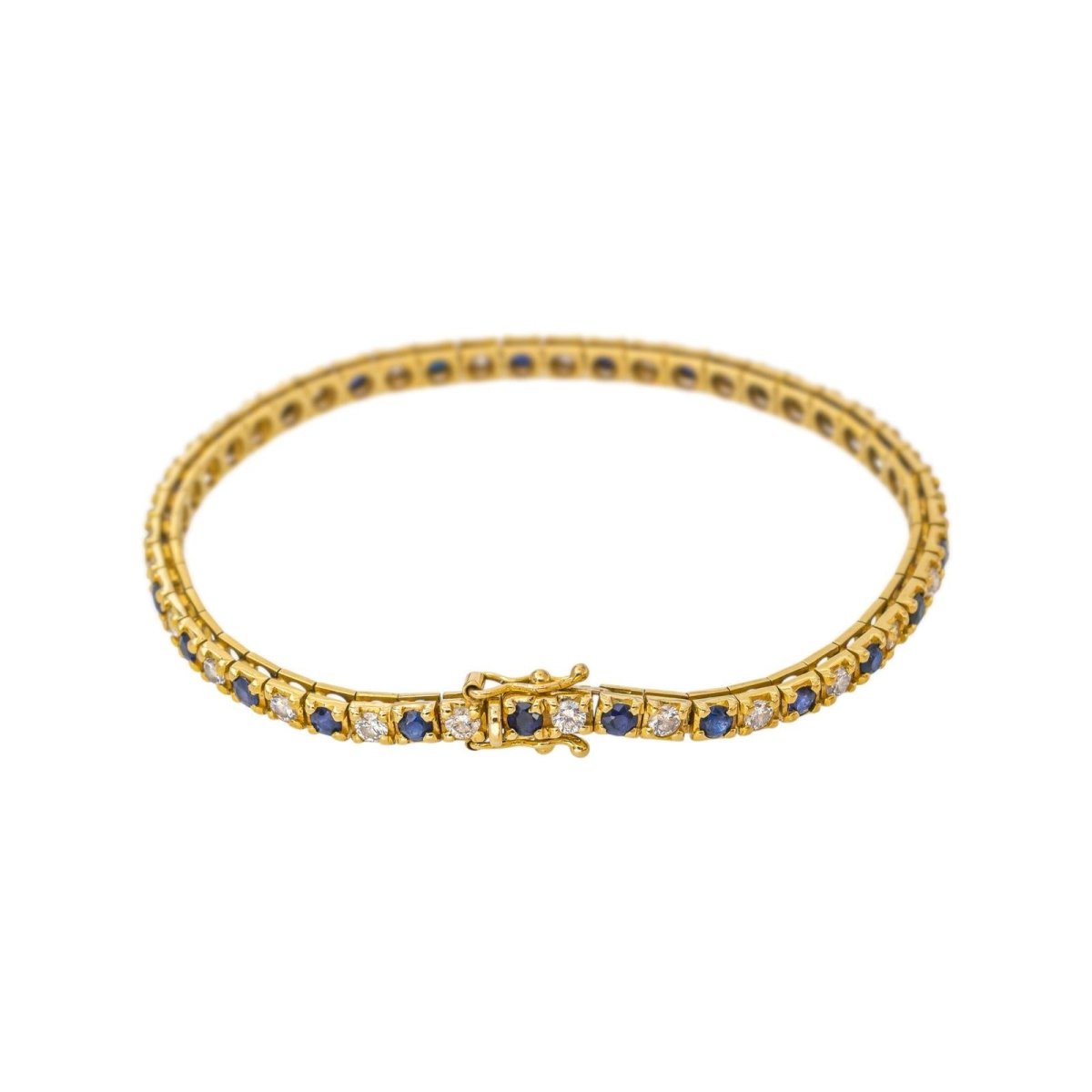 Bracelet Tennis Or jaune Diamant - Castafiore