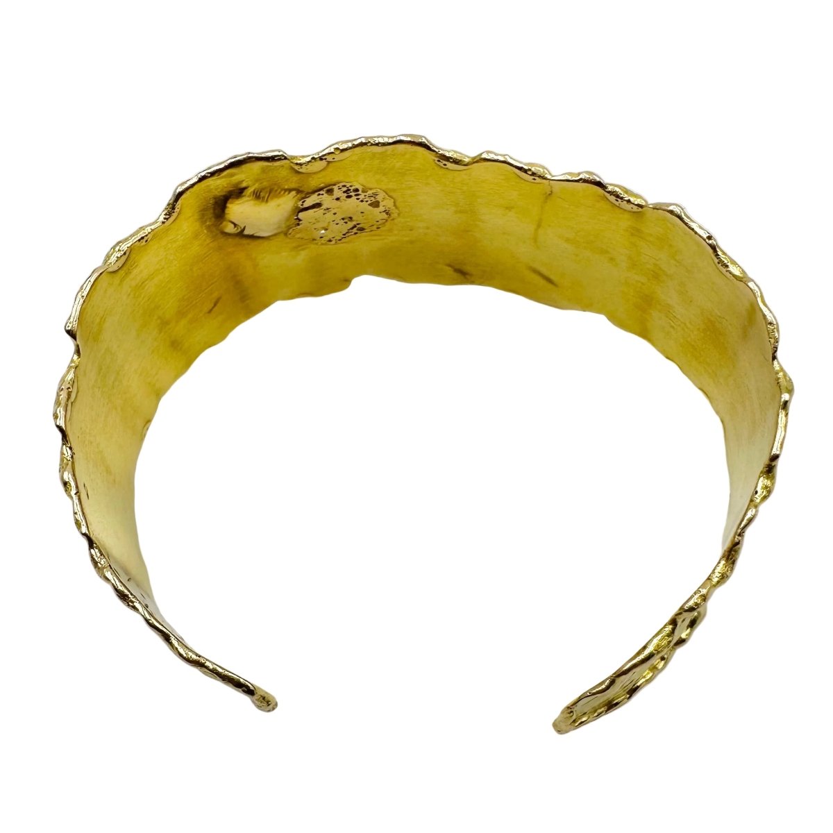 Bracelet Torque en or jaune - Castafiore