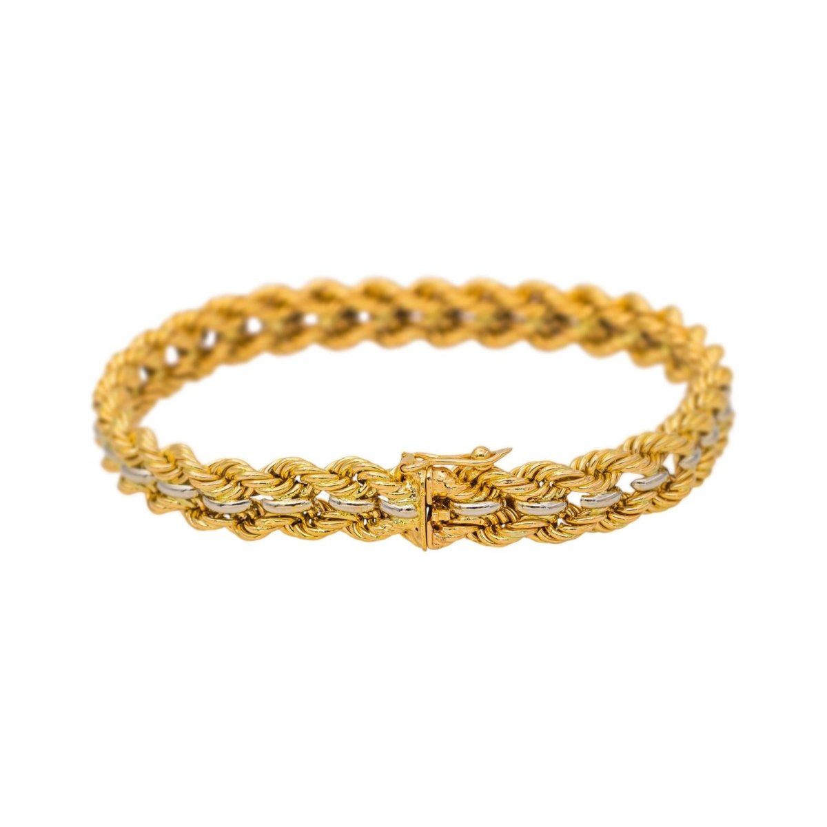 Bracelet Tressé Or jaune - Castafiore