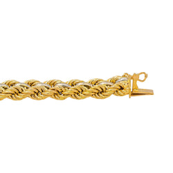 Bracelet Tressé Or jaune - Castafiore
