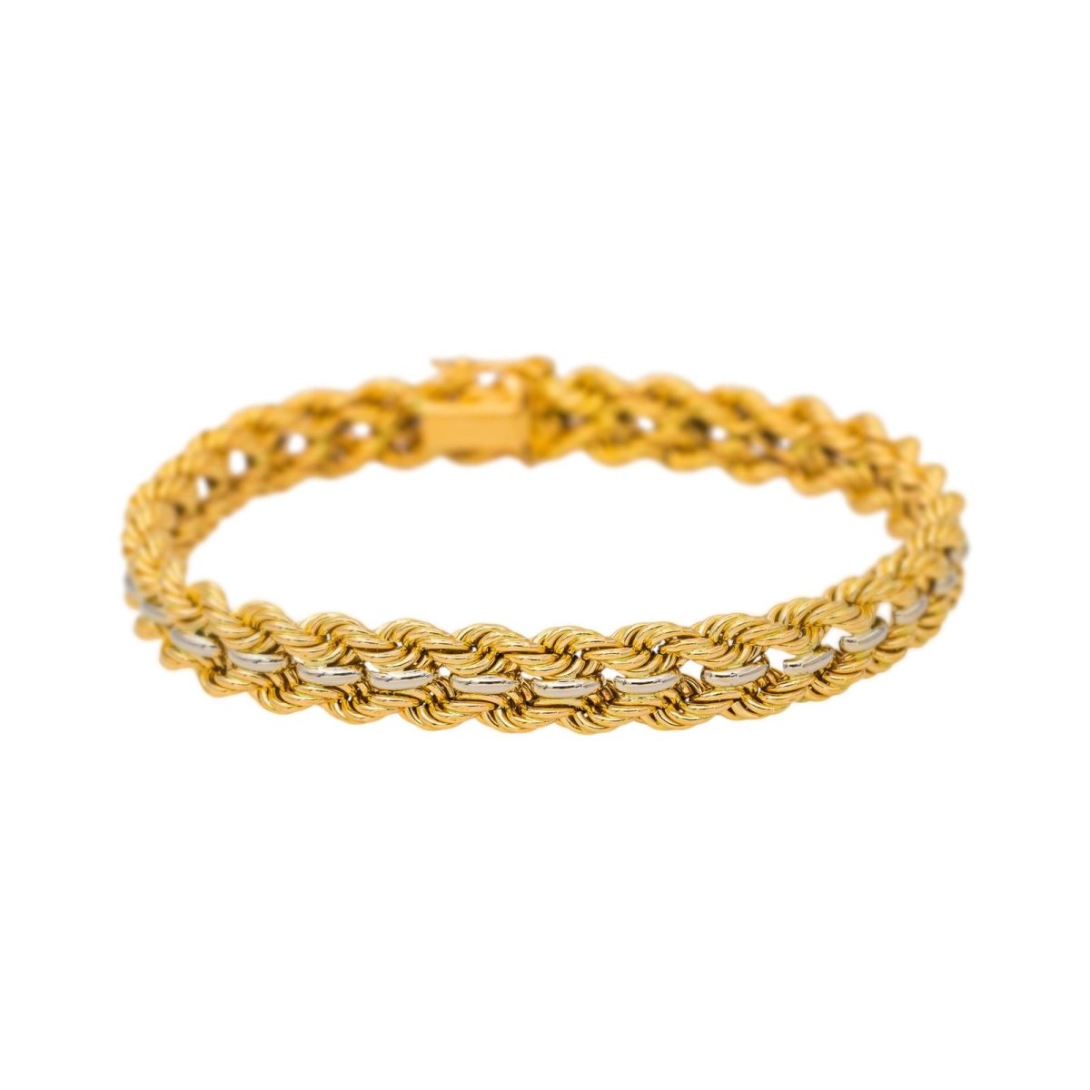 Bracelet Tressé Or jaune - Castafiore