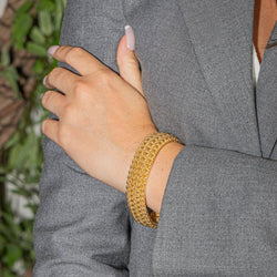Bracelet Van Cleef & Arpels en or jaune - Castafiore
