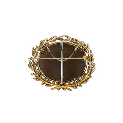 Broche Camée en or jaune et agate - Castafiore