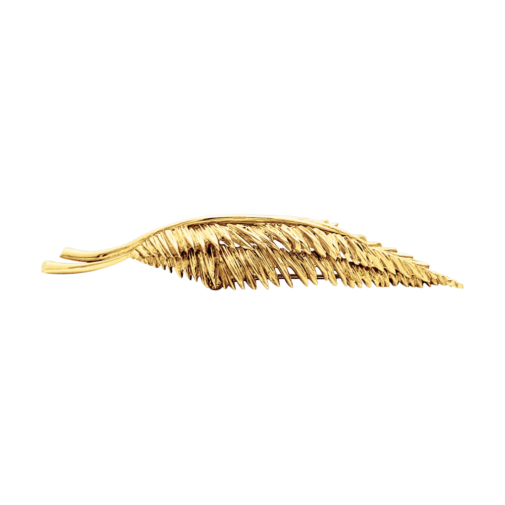 Broche Double Épingle VAN CLEEF & ARPELS en or jaune - Castafiore
