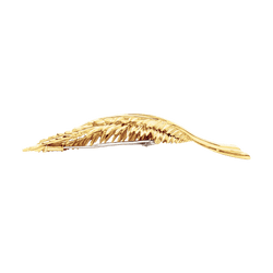 Broche Double Épingle VAN CLEEF & ARPELS en or jaune - Castafiore