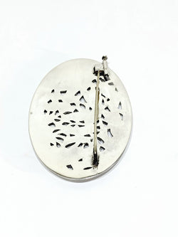 Broche en argent - Castafiore