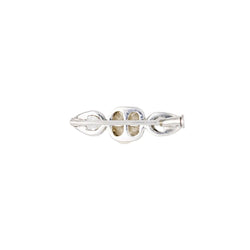 Broche en argent et diamants - Castafiore