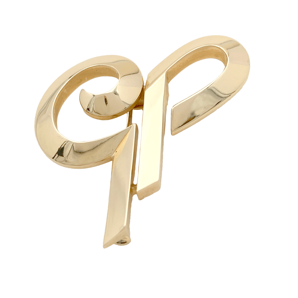 Broche Épingle CARTIER en or jaune - Castafiore
