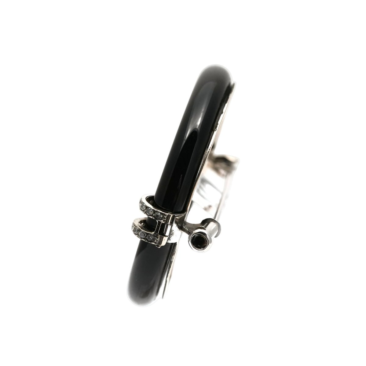 Broche Épingle en or blanc et diamants - Castafiore
