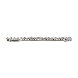 Broche Épingle en or blanc et diamants - Castafiore