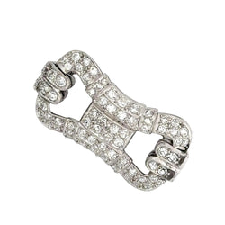 Broche Épingle en or blanc et diamants - Castafiore