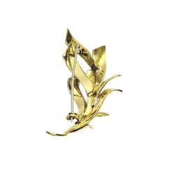 Broche Épingle en or jaune - Castafiore